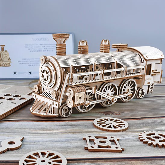 Puzzle en bois 3D - Train - Mon Beau Jeu