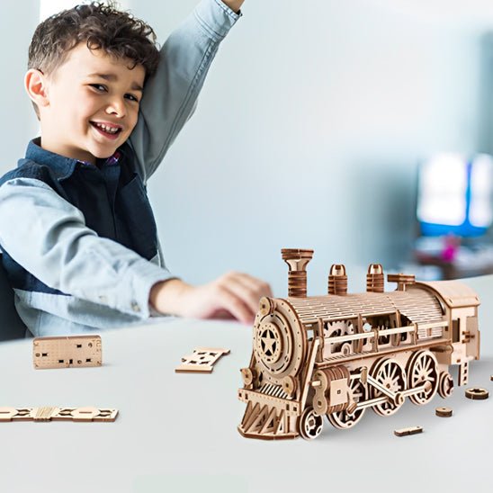 Puzzle en bois 3D - Train - Mon Beau Jeu