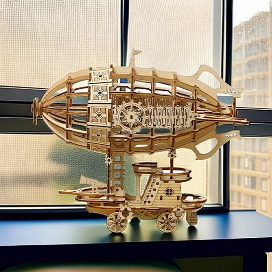 Puzzle en Bois 3D - Zeppelin - Mon Beau Jeu