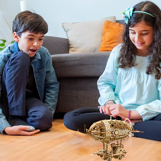 Puzzle en Bois 3D - Zeppelin - Mon Beau Jeu