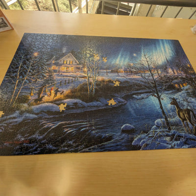 Puzzle 1000 pièces | L'eau-rore™