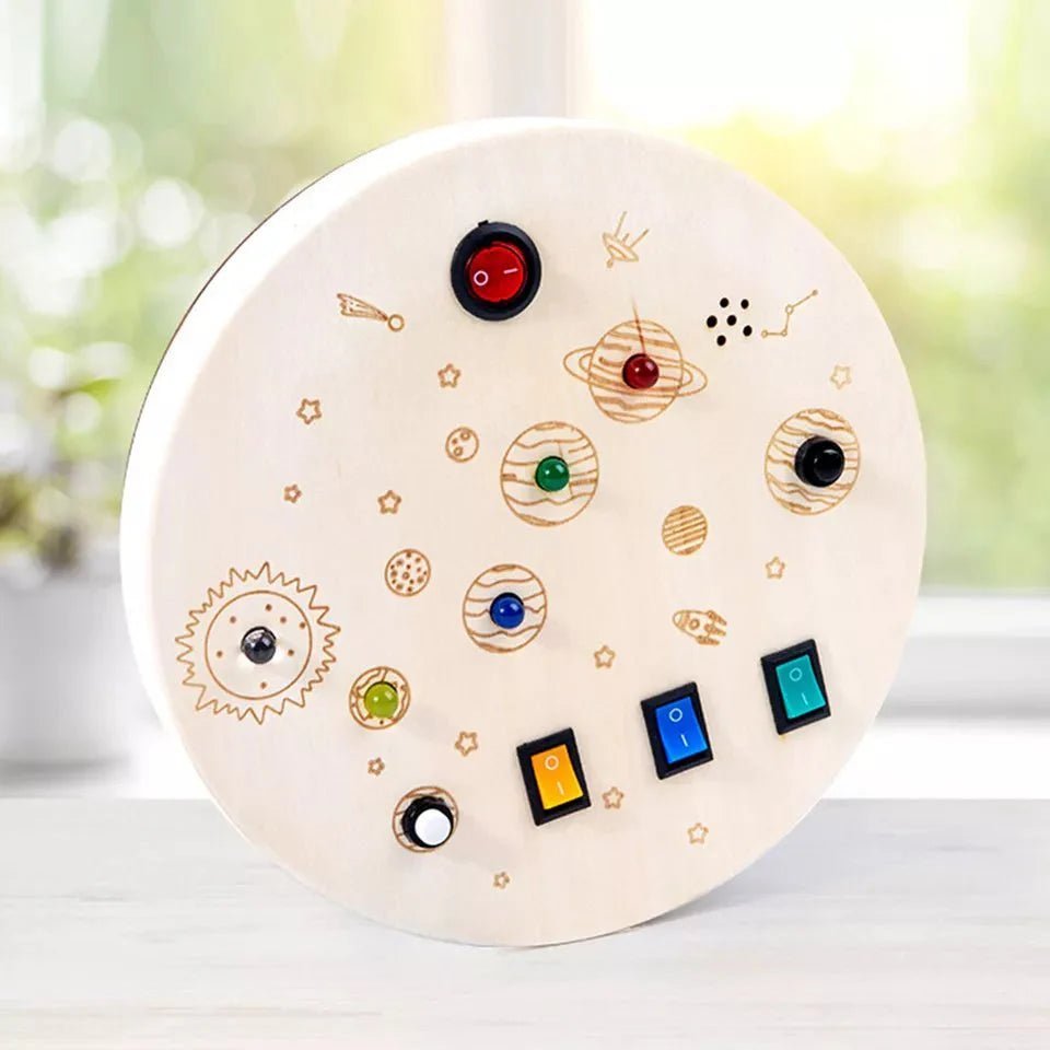 Tableau Montessori - BusyBoardCircuit™ - Firmament - Mon Beau Jeu