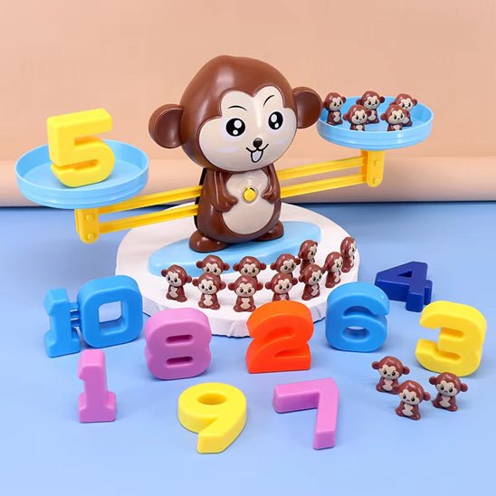 Jeu éducatif 2 ans + | La Balance Singe - Mon Beau Jeu