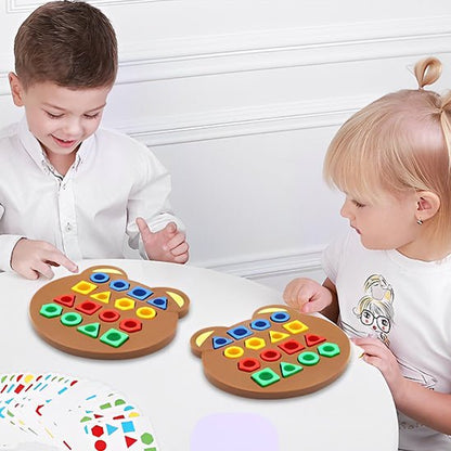 Jeu Éducatif 2 ans + | Ourson Géométrie - Mon Beau Jeu