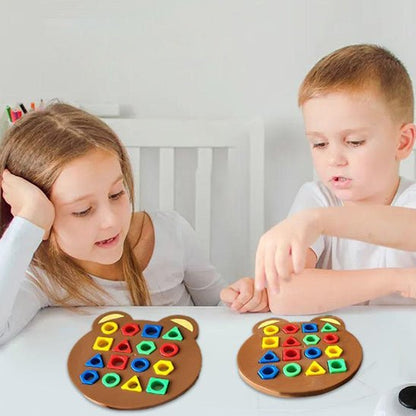 Jeu Éducatif 2 ans + | Ourson Géométrie - Mon Beau Jeu
