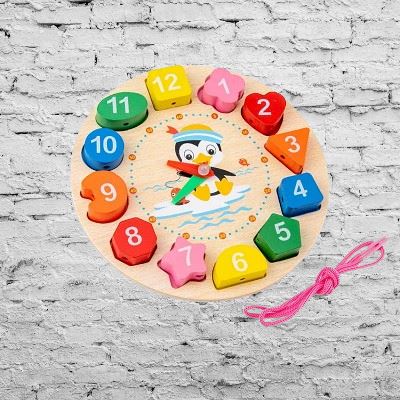 Jouet en Bois - WoodenToys™ - Horloge - Mon Beau Jeu