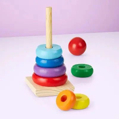 Jouet en Bois - WoodenToys™ - Tour arc - en - ciel - Mon Beau Jeu