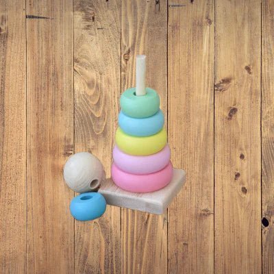 Jouet en Bois - WoodenToys™ - Tour Macaron - Mon Beau Jeu