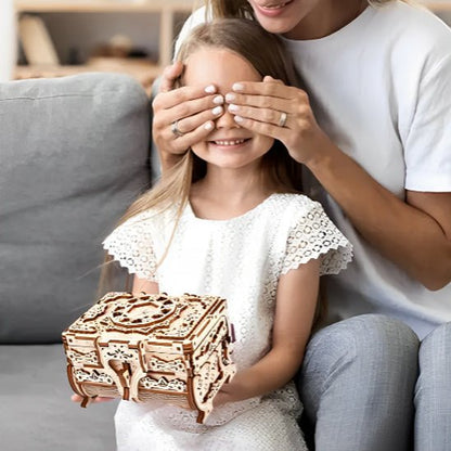 Puzzle en Bois 3D - Coffre - Mon Beau Jeu