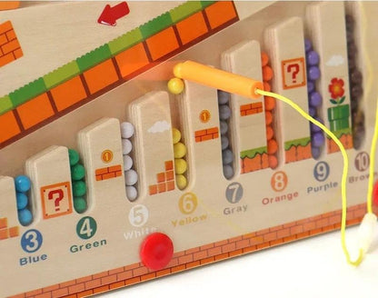 Puzzle en bois - Labyrinthe magnétique - Mon Beau Jeu