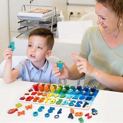Puzzle en Bois | Mathématique Montessori - Mon Beau Jeu