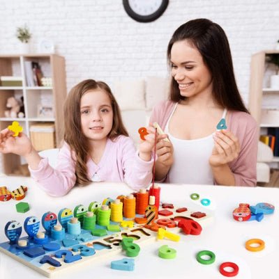 Puzzle en Bois | Mathématique Montessori - Mon Beau Jeu