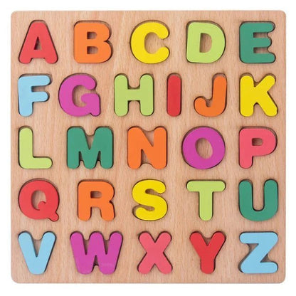 Puzzle en Bois - MontessoriToys™ - Alphabet - Mon Beau Jeu