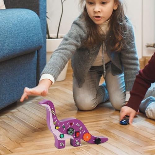 Tableau Montessori - BusyBoardCircuit™ - Brachiosaure - Mon Beau Jeu