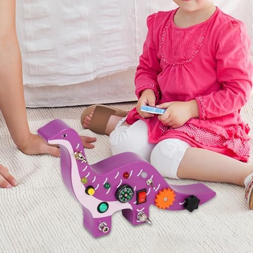 Tableau Montessori - BusyBoardCircuit™ - Brachiosaure - Mon Beau Jeu