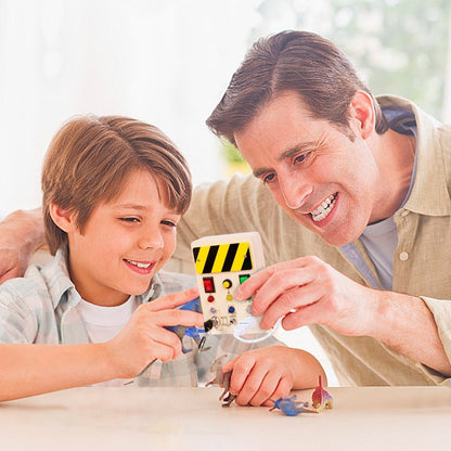 Tableau Montessori - BusyBoardCircuit™ - Déverrouillage de lumière - Mon Beau Jeu
