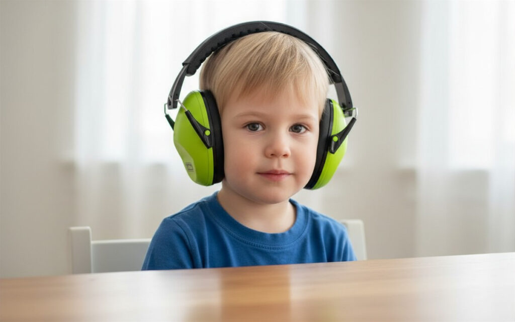 Protection contre le bruit pour enfant